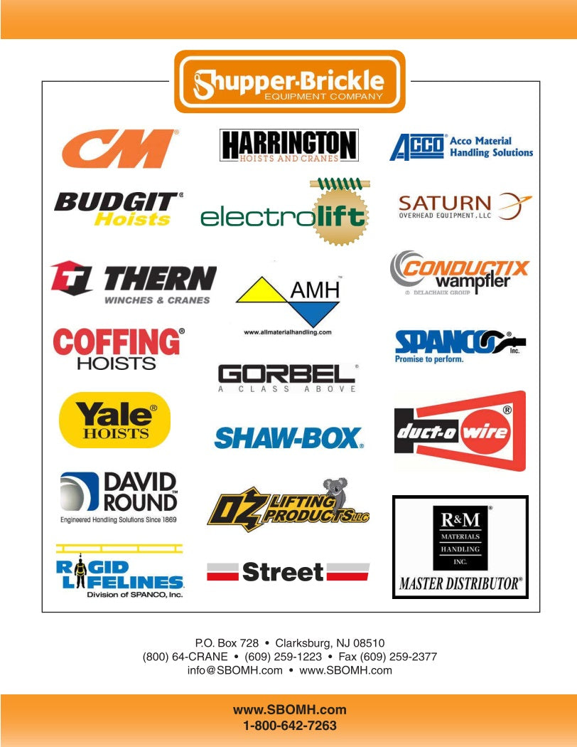 Shupper-Brickle's Line Card