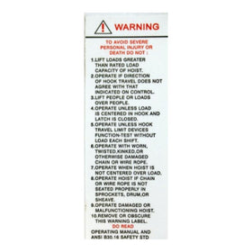 58276 LABEL REPAIR KIT - 0