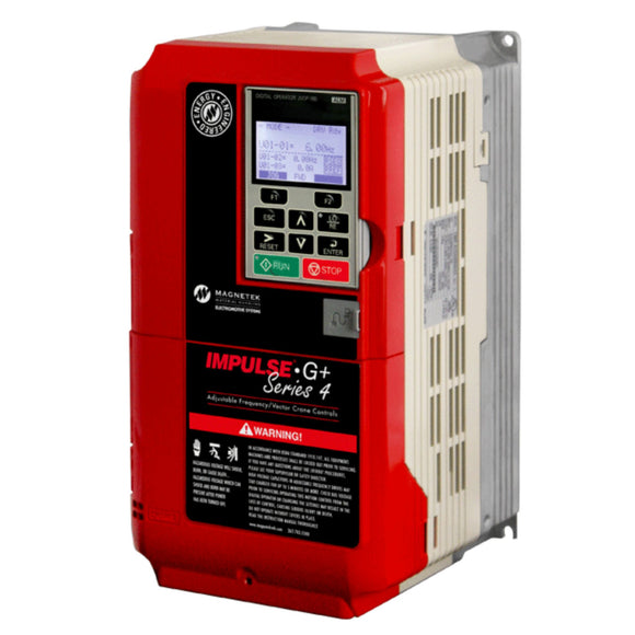 Magnetek VFD - Impulse G+ Series 4 - Variable Frequency Drive for controlling overhead material handling systems.