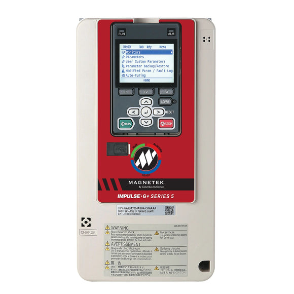 Magnetek VFD - Impulse G+ Series 5 variable frequency drive -programmable controls