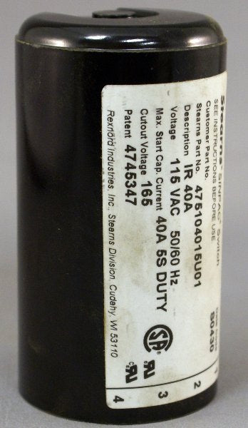 11596202 SWITCH REVERSING 40 AMP - *Obsolete Part / Limited Stock*