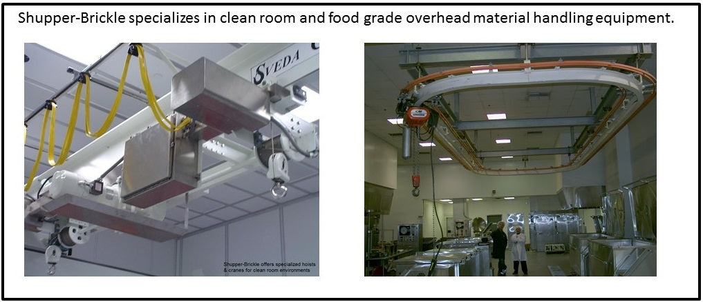 Food Grade Hoists versus Clean Room Hoists