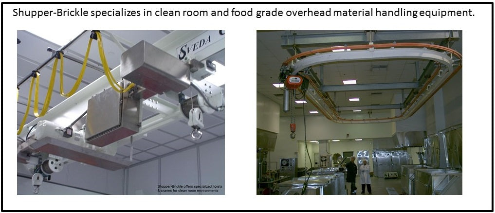 Food Grade Hoists versus Clean Room Hoists