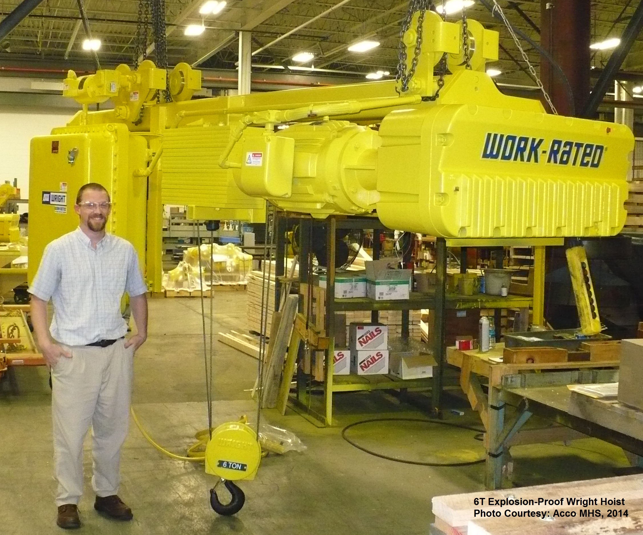Explosion Proof Wire Rope Hoists | Hazardous Environment Hoist & Crane