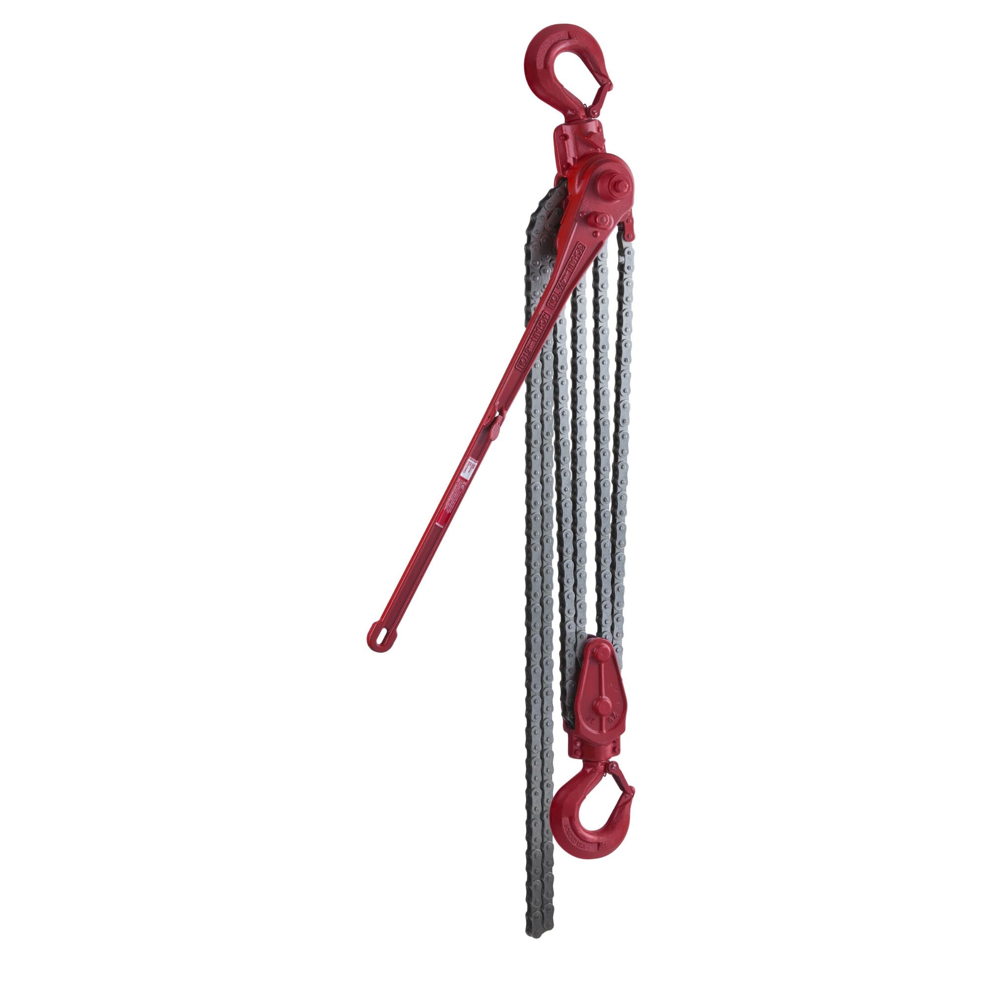 05119W G Series Ratchet Lever Hoist, 6 Ton Capacity-53 in Lift-33.625 in Hanlde