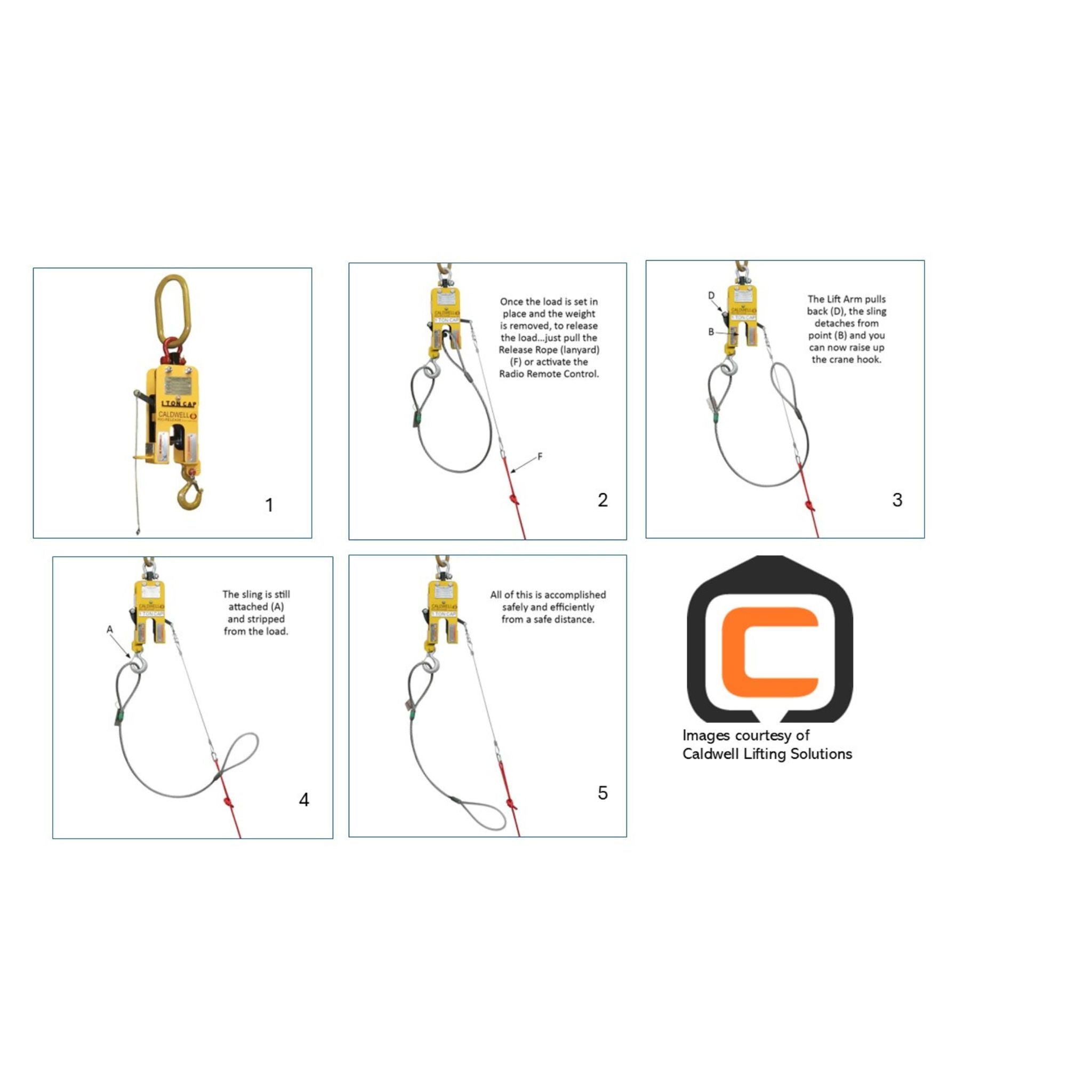 RR-1 Manual Release Hook from Caldwell