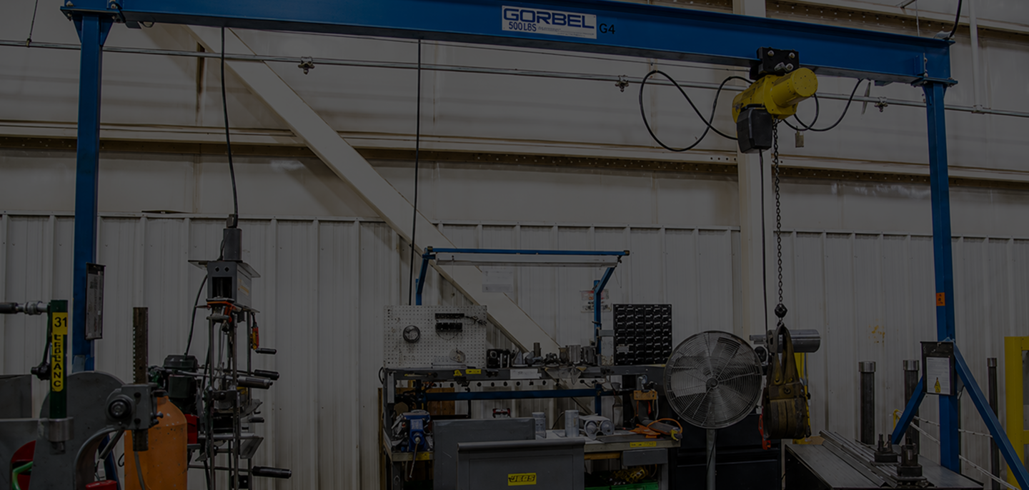 Maintenance Cranes & Hoists for Service Operations
