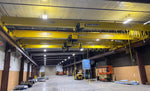 Bridge Cranes installed in new facility, Bucks County, PA