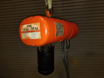 CM Industrial Lodestar hoist, USED CONDITION, 1/4T capacity, 10 ft lift, 230/460V, 32 FPM, Model C