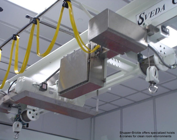 Pharmaceutical Clean Room Hoists & Cranes