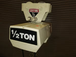 Coffing EC1 hoist, LIKE NEW CONDITION, 1/2T capacity, 12 ft lift, 230/46V, 16 FPM, Model #ECT1016-3