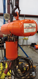 CM Industrial Lodestar Hoist, Model B , USED CONDITION, 1/4 Ton Cap, 10 FT Lift, 230/460-1