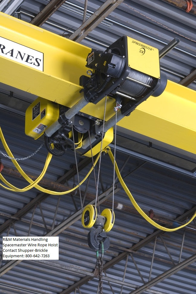 Material Lift Rope R&M Materials Handling | Wire Rope Hoists | Rope Hoist & OEM Parts