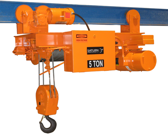 Wire Rope Hoists by Saturn Overhead Equipment