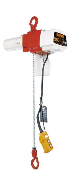 ED1050DS ED Single Phase Hoist 1050 lb Capacity, 10 ft lift, 22 FPM lifting speed (Dual Speed)