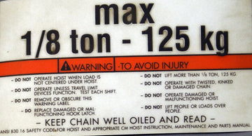 CM Hoist 27276